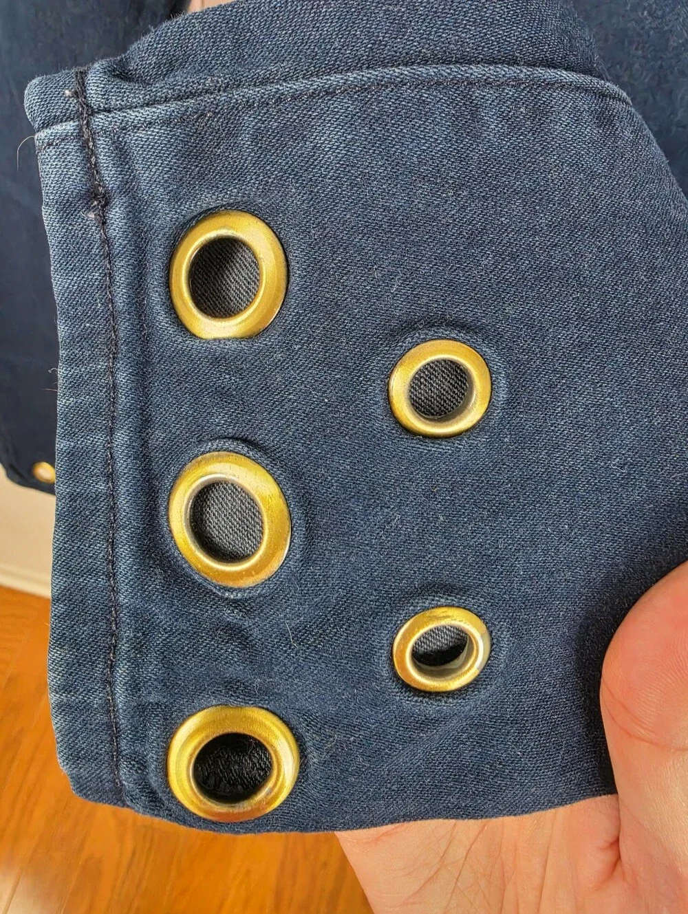 Michael Kors | Grommet Detail Ankle Jeans Size 8